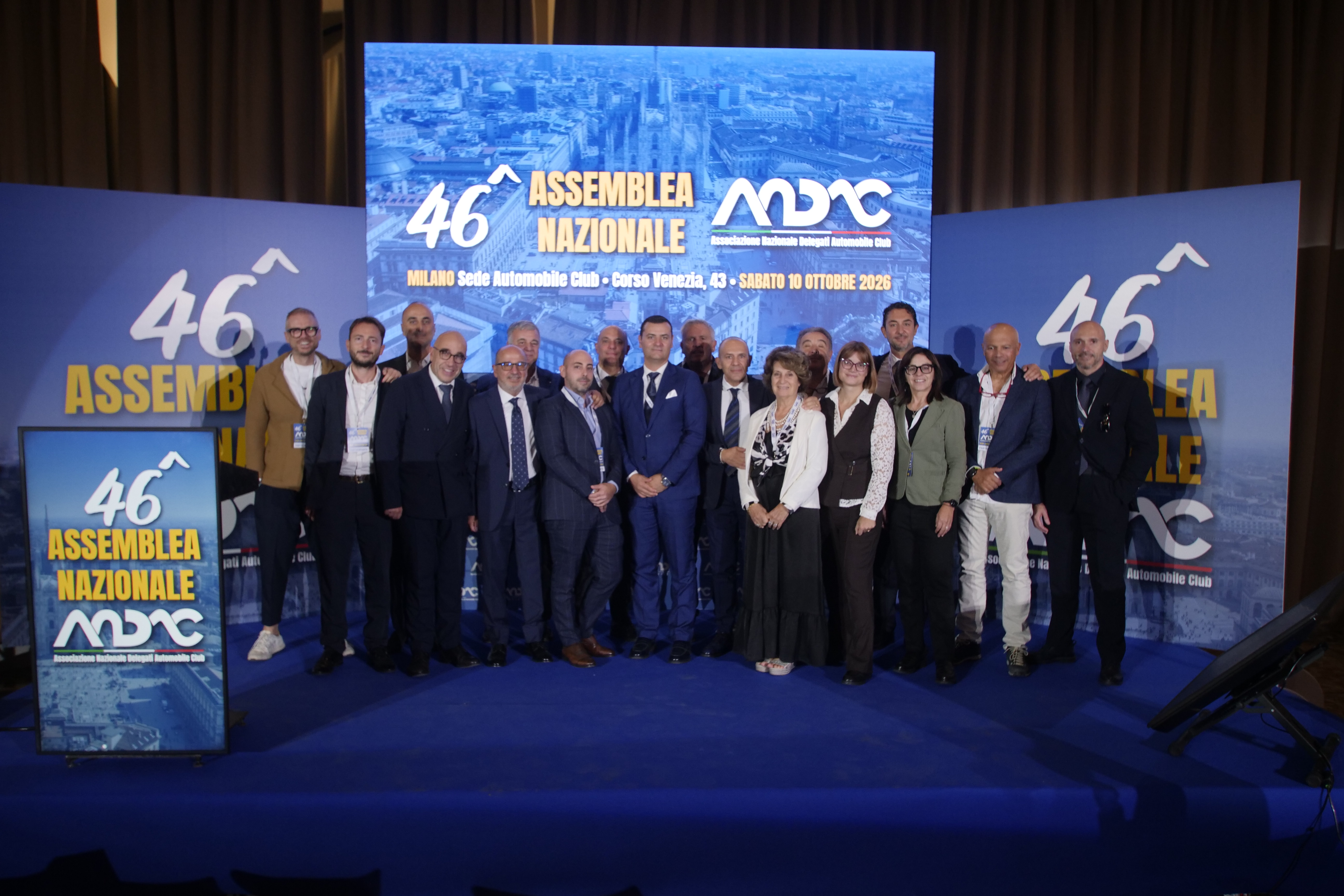 Il Direttivo ANDAC alla 46ª Assemblea Nazionale, Milano, 10 ottobre 2026